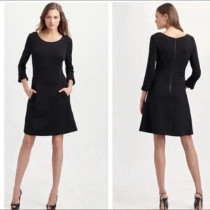 Pink Tartan Black Ballet Stretch Dress Small